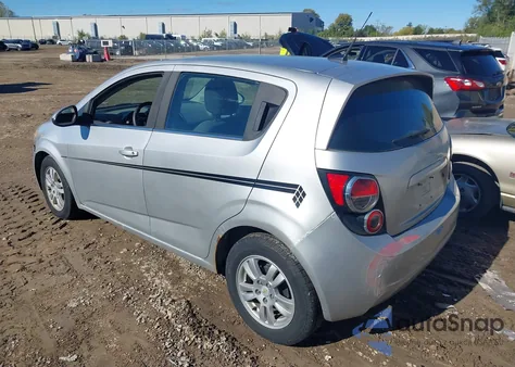 2012 Chevrolet Sonic 2Lt z USA, uszkodzony, nr VIN 1G1JC6SH1C4120056